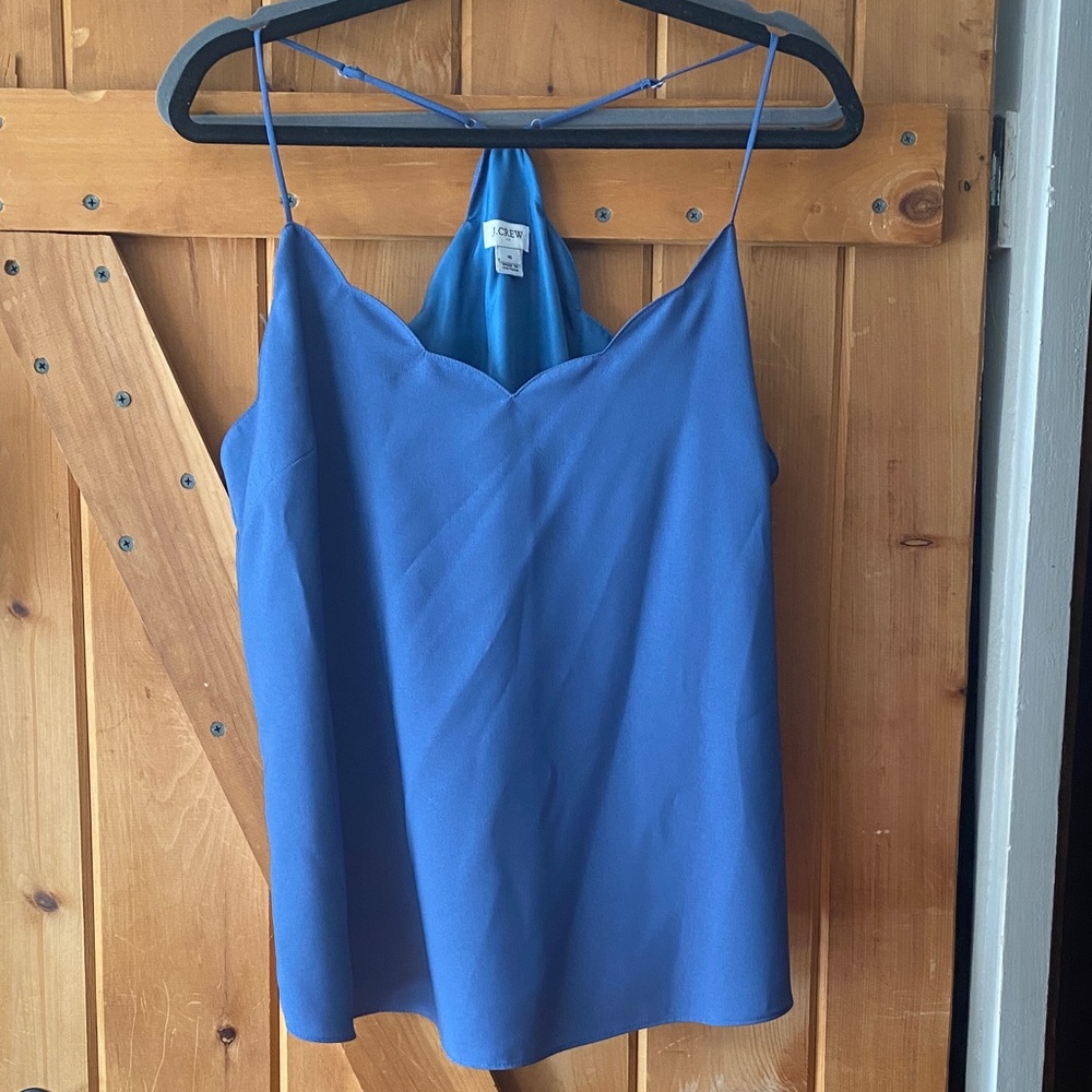 J. Crew Blue Camisole Top